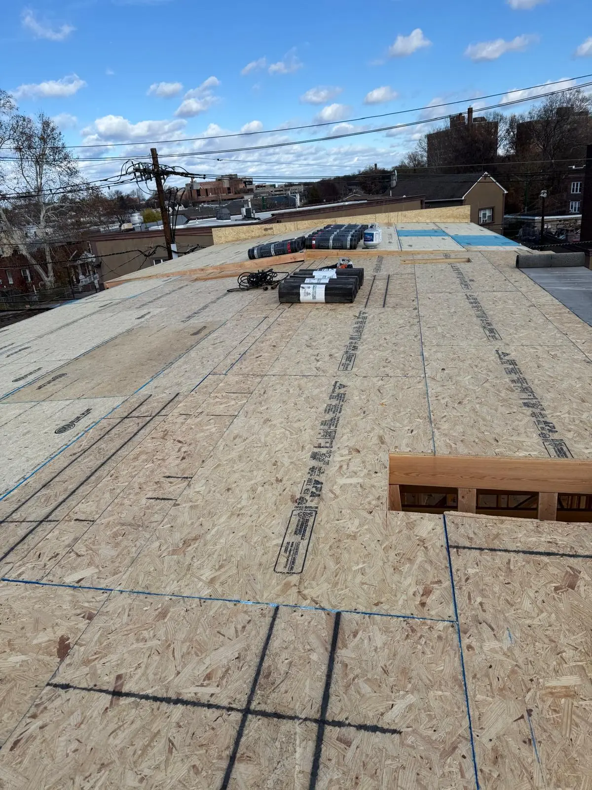 Siding repair project in New Jersey