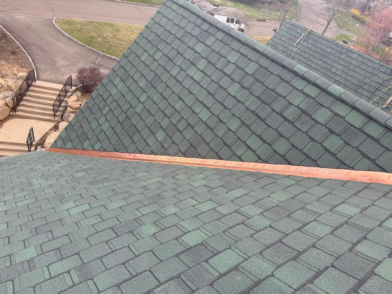 Roofing project in New Jersey — completed roof replacement