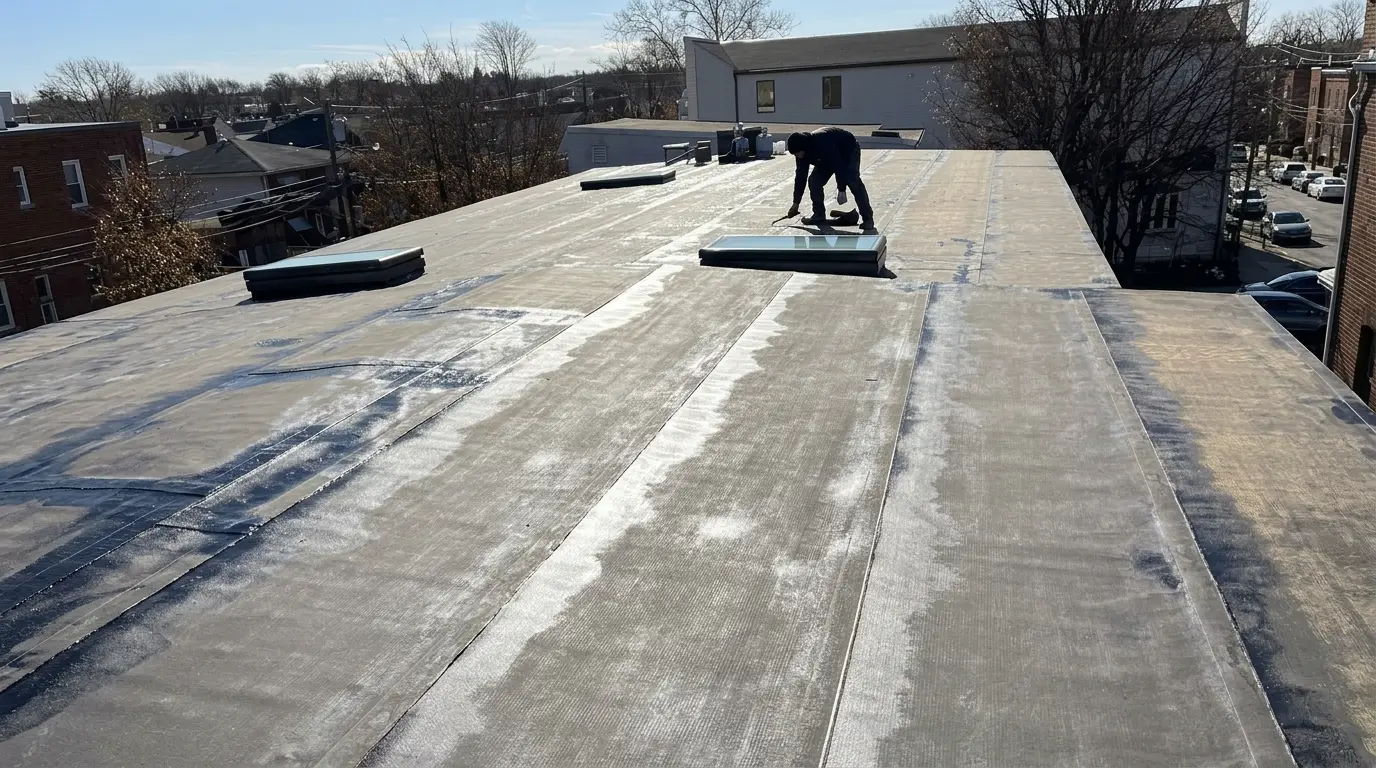 New construction Paramus roofing project