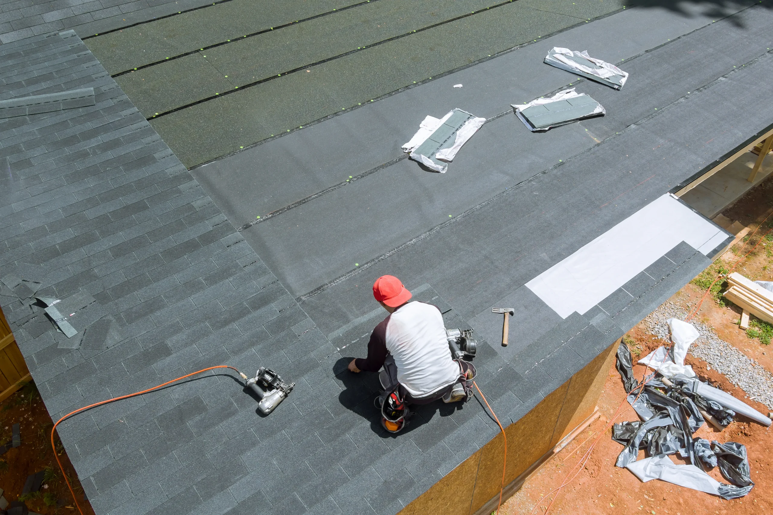 Completed roof replacement in New Jersey